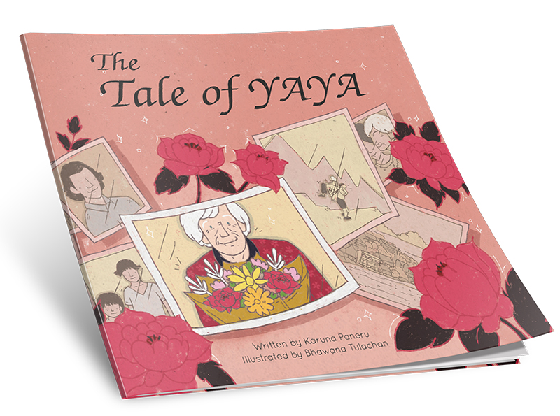 Cover of illustrated children's book titled The Tale of Yaha